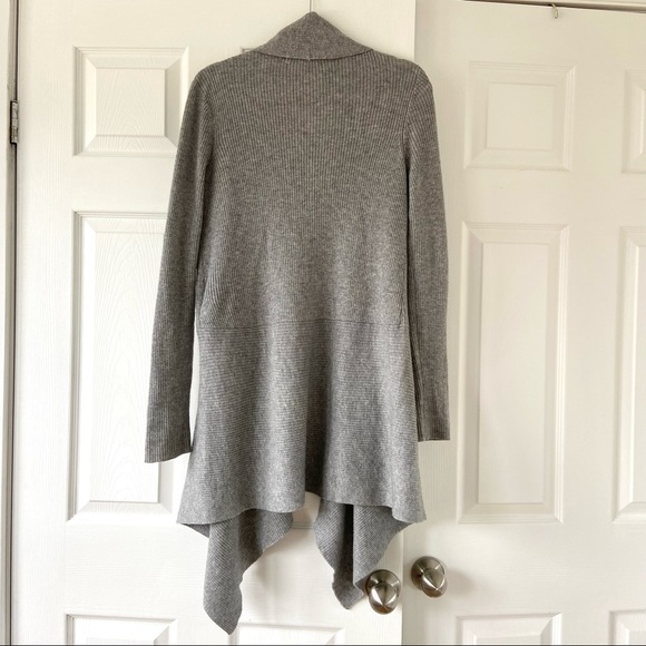 AllSaints grey waterfall cardigan - Picture 6 of 7
